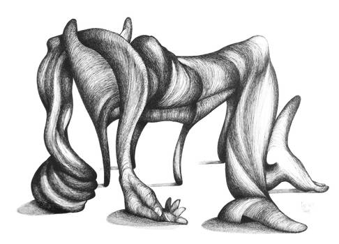 Figure wearily sitting by RedTweny