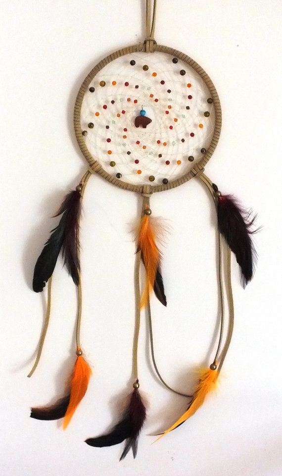 Swirling Skies 7 inch Native American Dreamcatcher