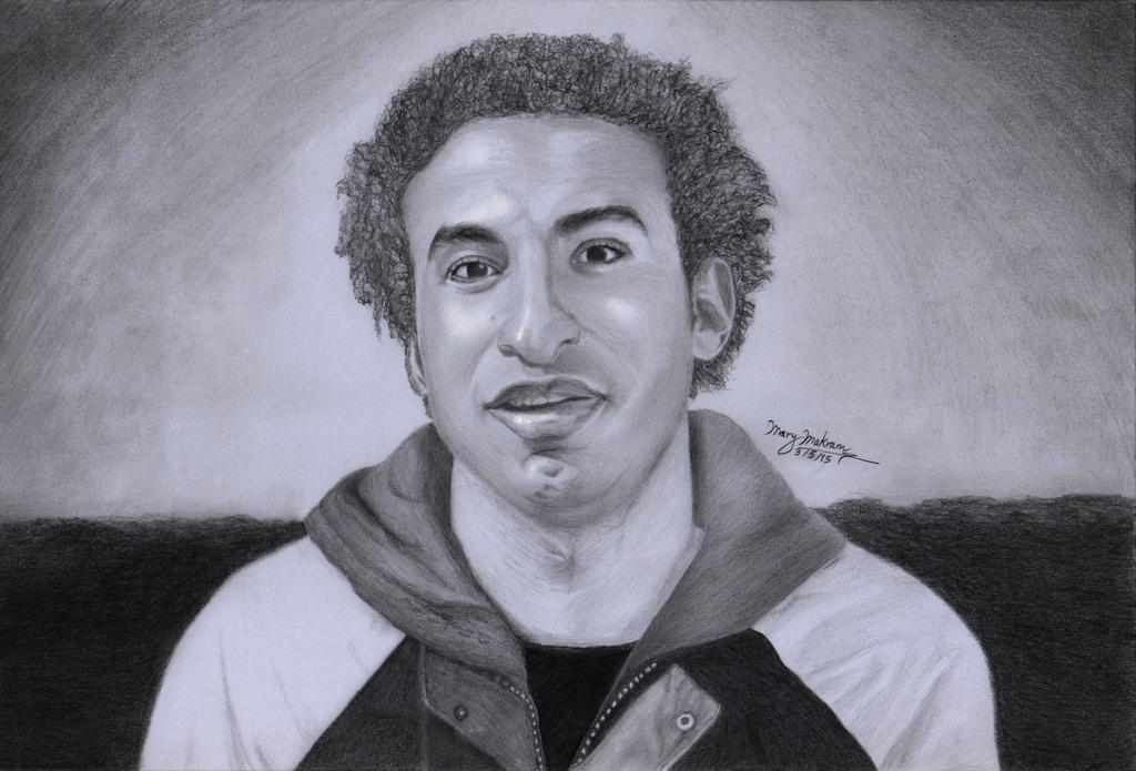 Ali Rabe // Egyptian actor by MaryMakram on DeviantArt