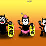 Toon 4 Lucky cats