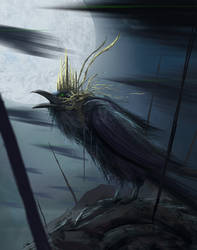speed painting : king raven