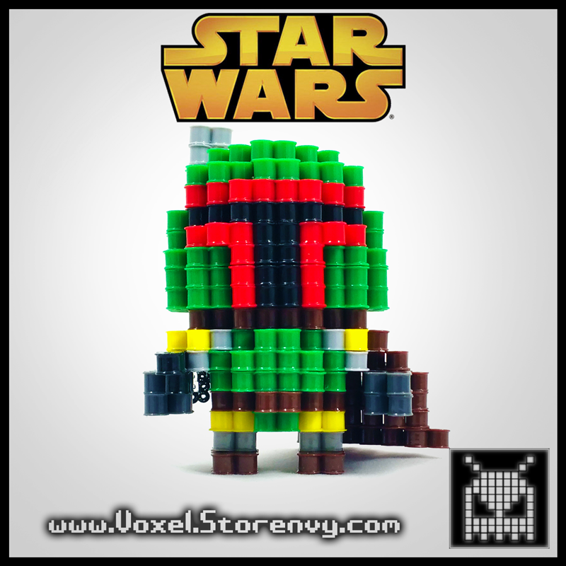 Boba Fett VoxelPerlers