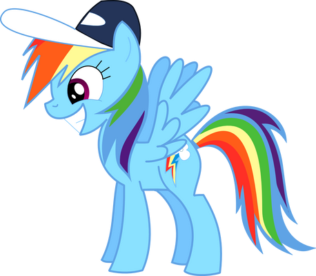 Dashie is happy