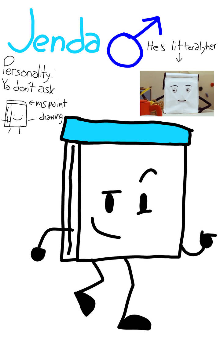 My object show OC by JendaLOL on DeviantArt