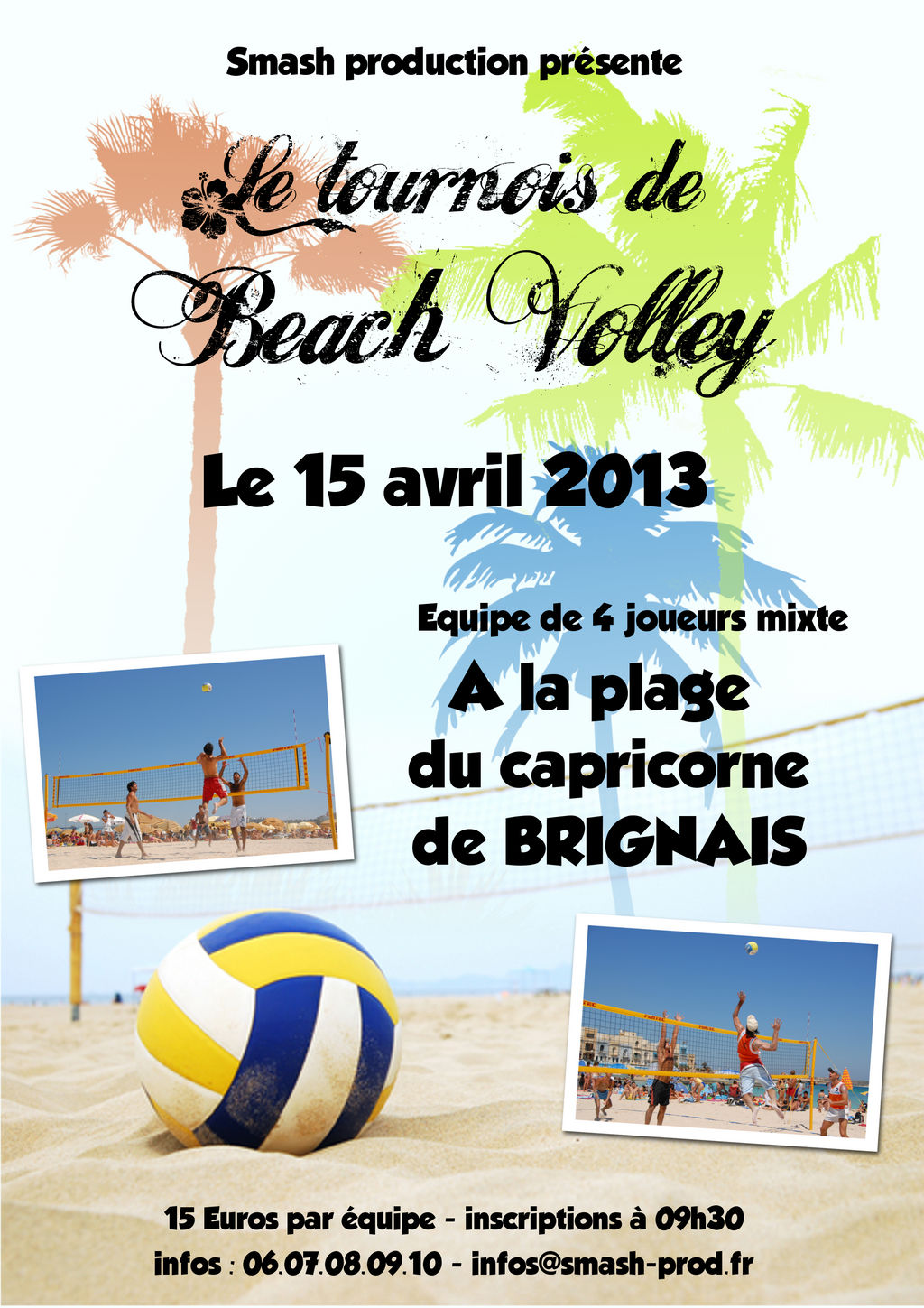 Beach Volley Flyer