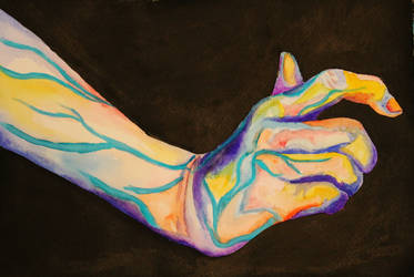 Hands painting 3