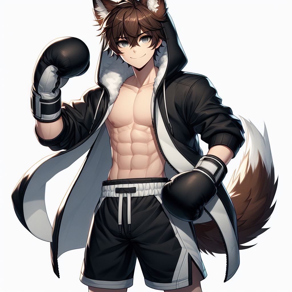 Boxing Mmd Akulo Pro Boxing entrance attire (close up view) by Akulo1978 on DeviantArt