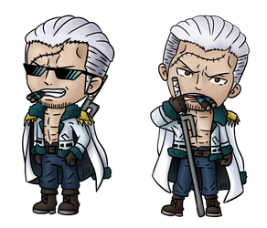 Vice Admiral Smoker Chibis (commission)