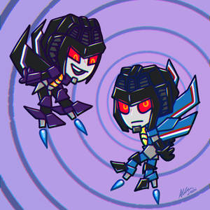 Skywarp n' Thundercracker