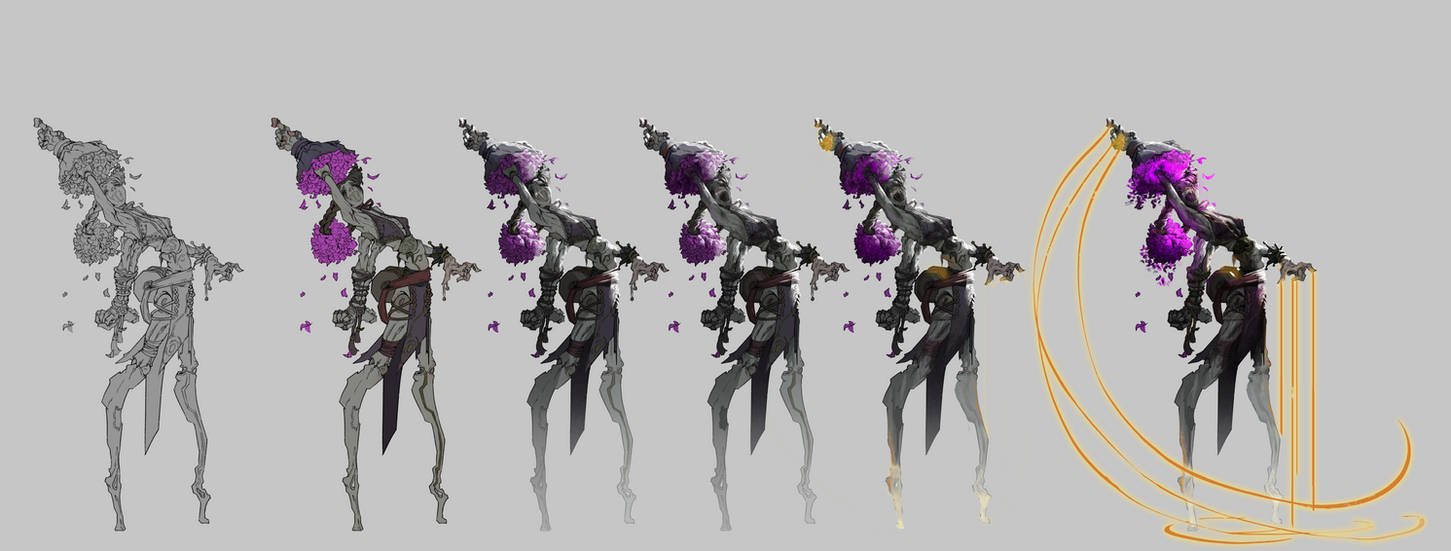 Violet Color Process by GoldenReggie on DeviantArt
