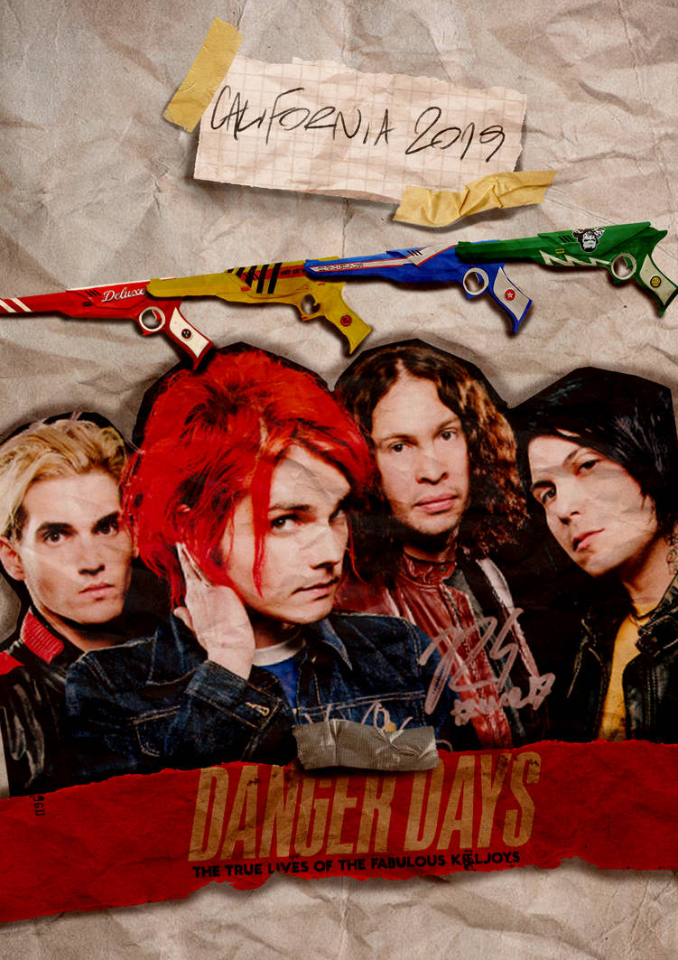 MCR DANGER DAYS POSTER By Acidokid On DeviantArt mcr-danger-days-poster-by-acidokid-on-deviantart