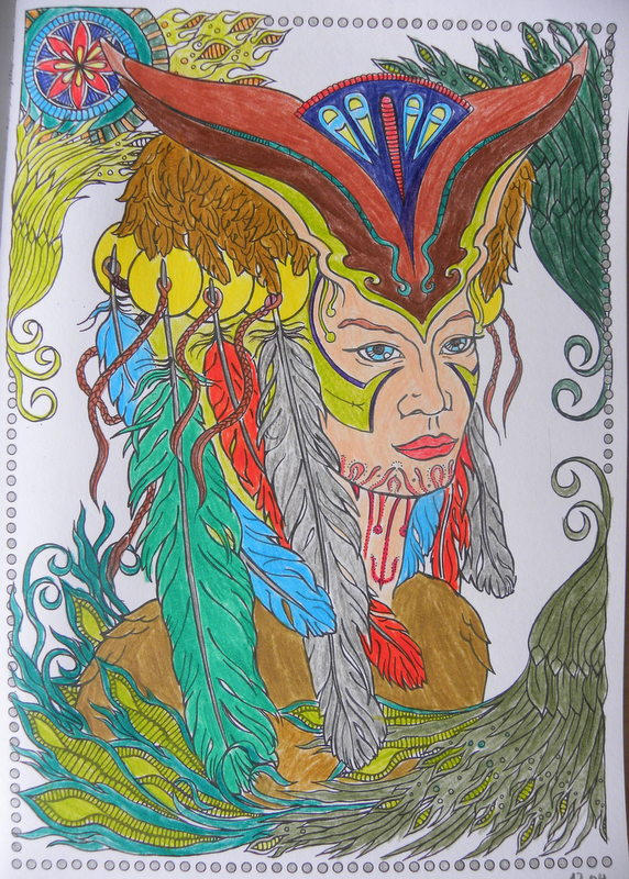 Deviantart Aztec Ritual Aztec deity by Beatunia on DeviantArt