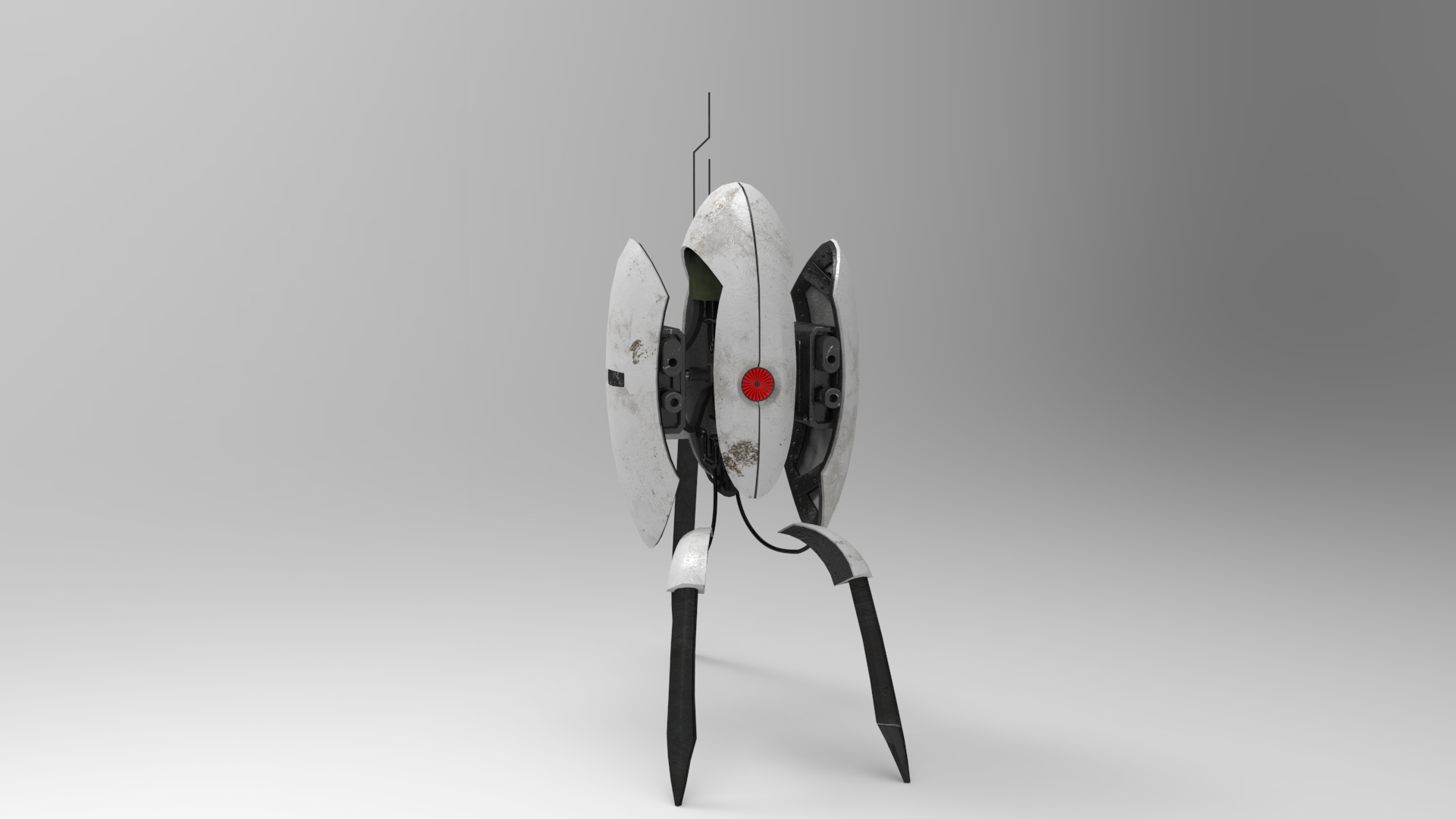 Portal sentry turret