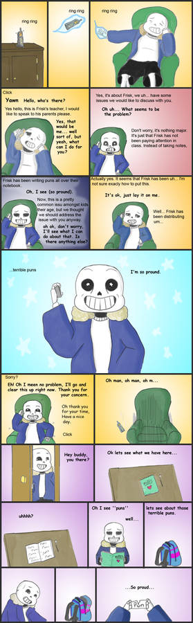 Undertale Frisk's ''puns''