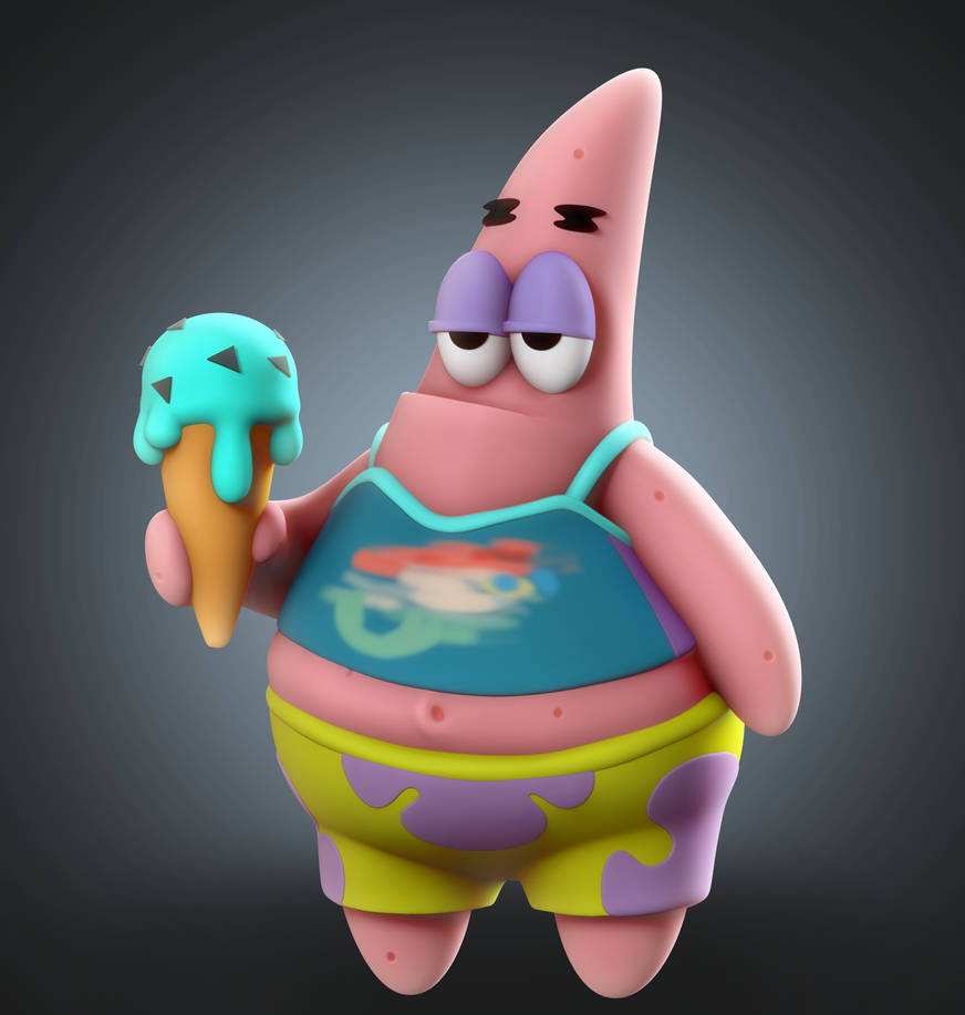 Realistic Patrick Deviantart Patrick 3D by The-Great-Pipmax on DeviantArt