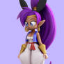 Shantae in Bulma's outfit 3D