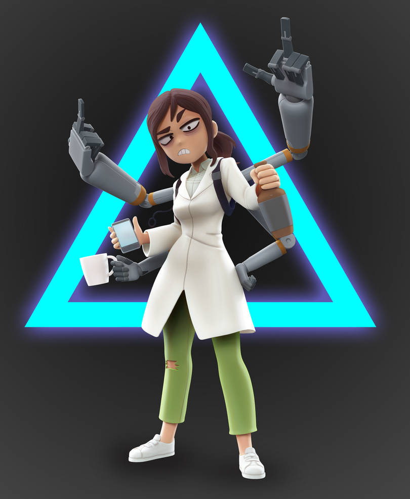Reagan Ridley Design Reagan Ridley 3D by The-Great-Pipmax on DeviantArt