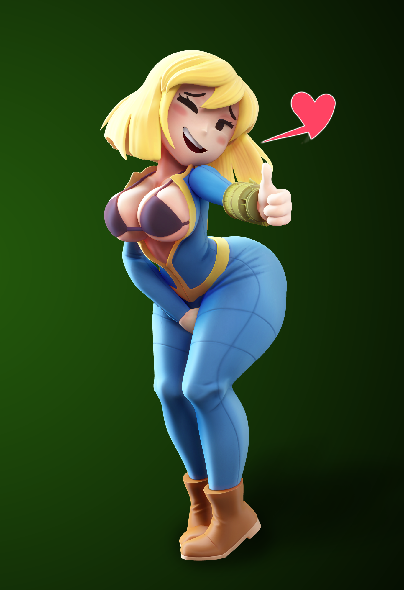 Vault Girl 3D