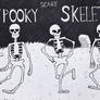 Spooky Scary Skeletons inktober 