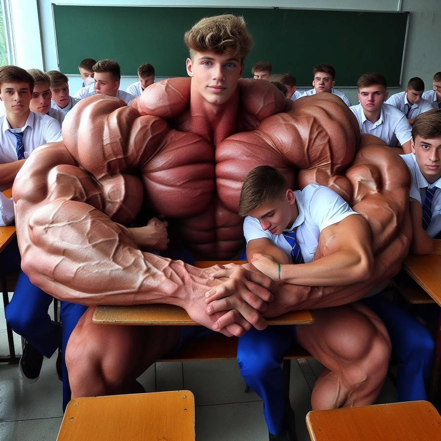 All The Boys In His Class Love His Huge Muscles By AI Muslephantasies all-the-boys-in-his-class-love-his-huge-muscles-by-ai-muslephantasies
