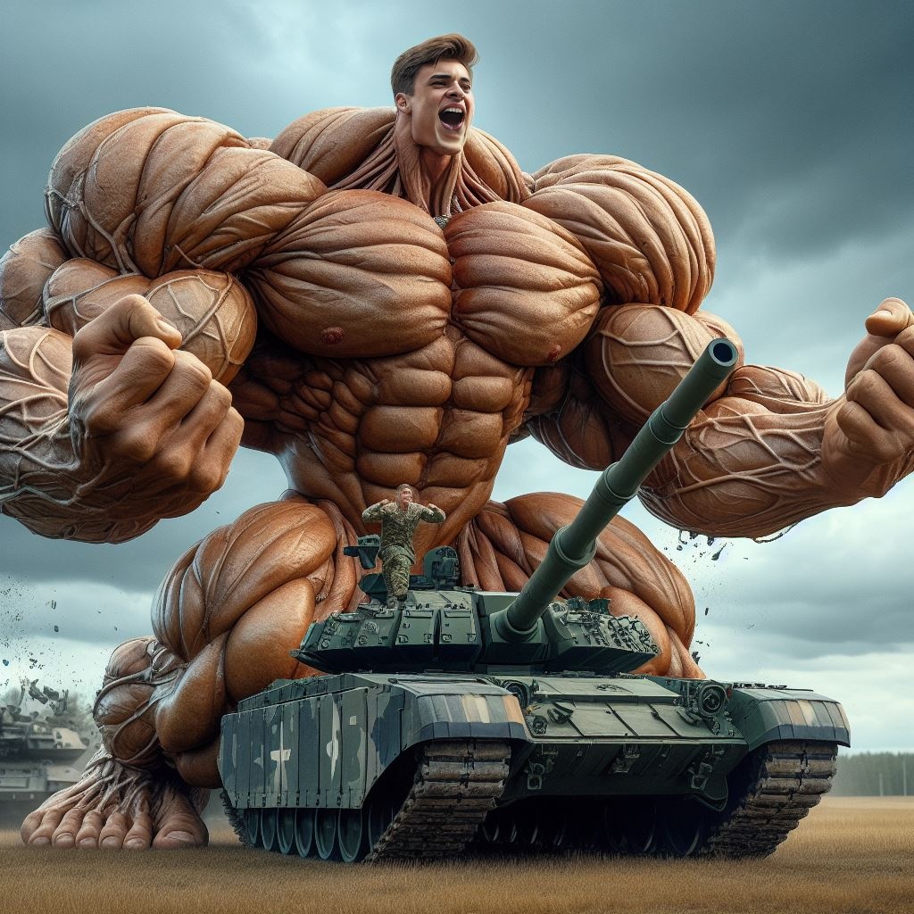 Muscle System Monster I'm the biggest and strongest teen Musclemonster by AI-Muslephantasies ...