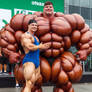 Huge teen Powerlifter grown into colossal size 6