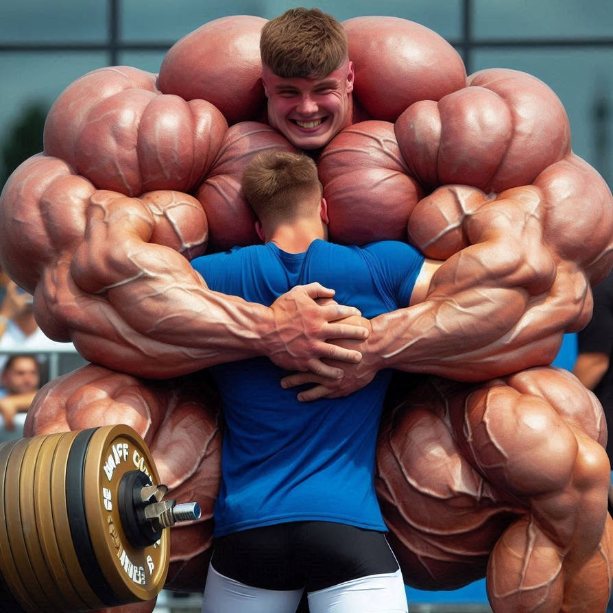 Mega Muscles Create 'n Yeah Boy, feel my huge and strong Megamuscles 1 by AI-Muslephantasies ...