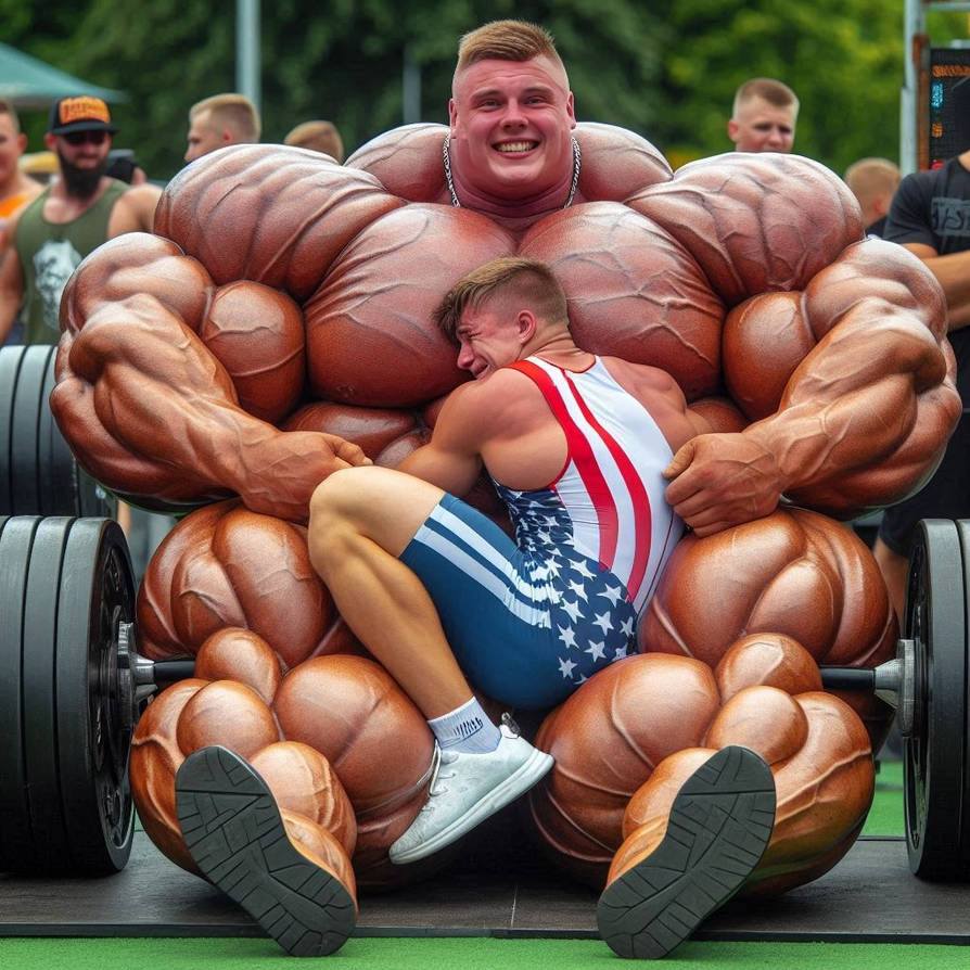 Mega Muscles Create 'n Yeah Boy, feel my huge and strong Megamuscles 12 by AI-Muslephantasies ...