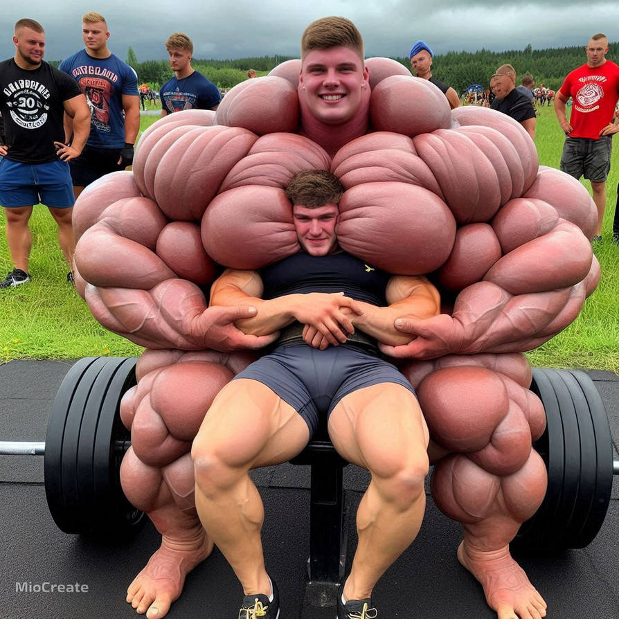 Mega Muscle Yeah Boy, feel my huge and strong Megamuscles 15 by AI-Muslephantasies ...