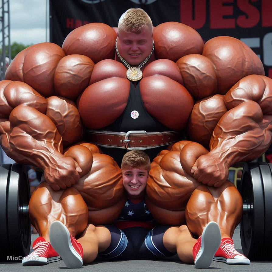 Mega Muscles Create 'n Yeah Boy, feel my huge and strong Megamuscles 22 by AI-Muslephantasies ...