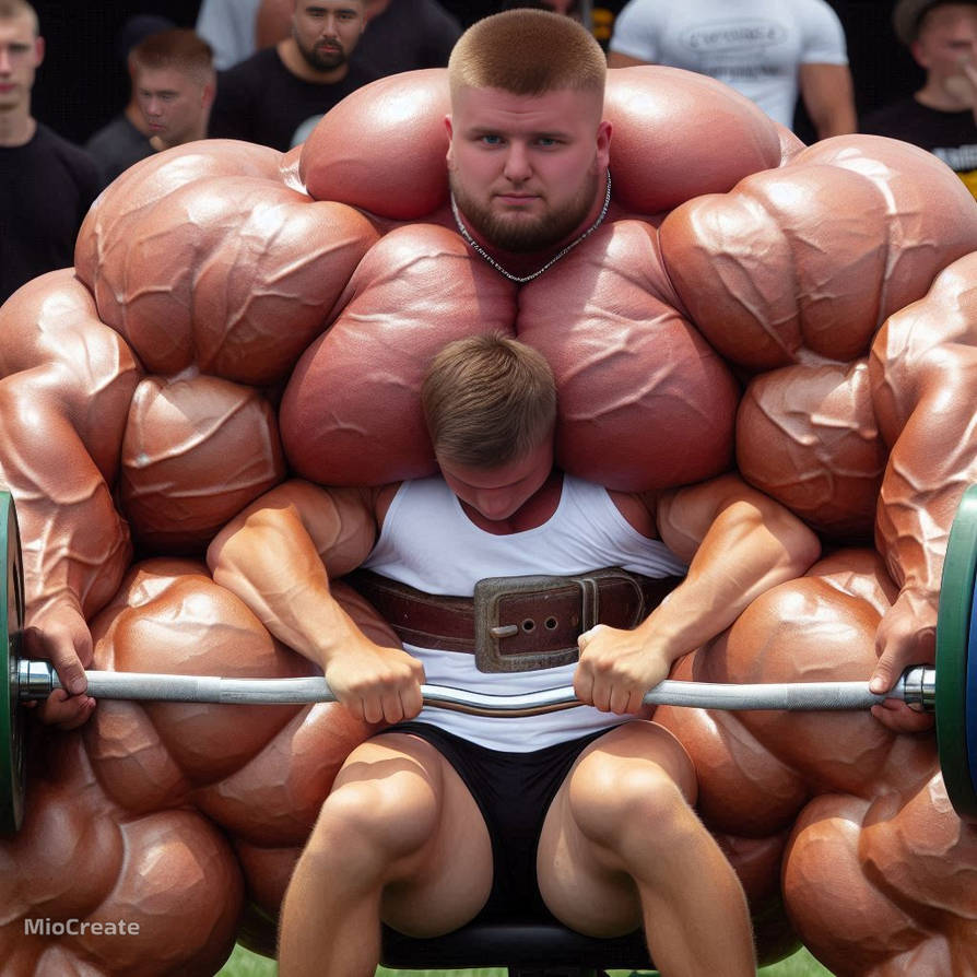 Mega Muscle Yeah Boy, feel my huge and strong Megamuscles 23 by AI-Muslephantasies ...