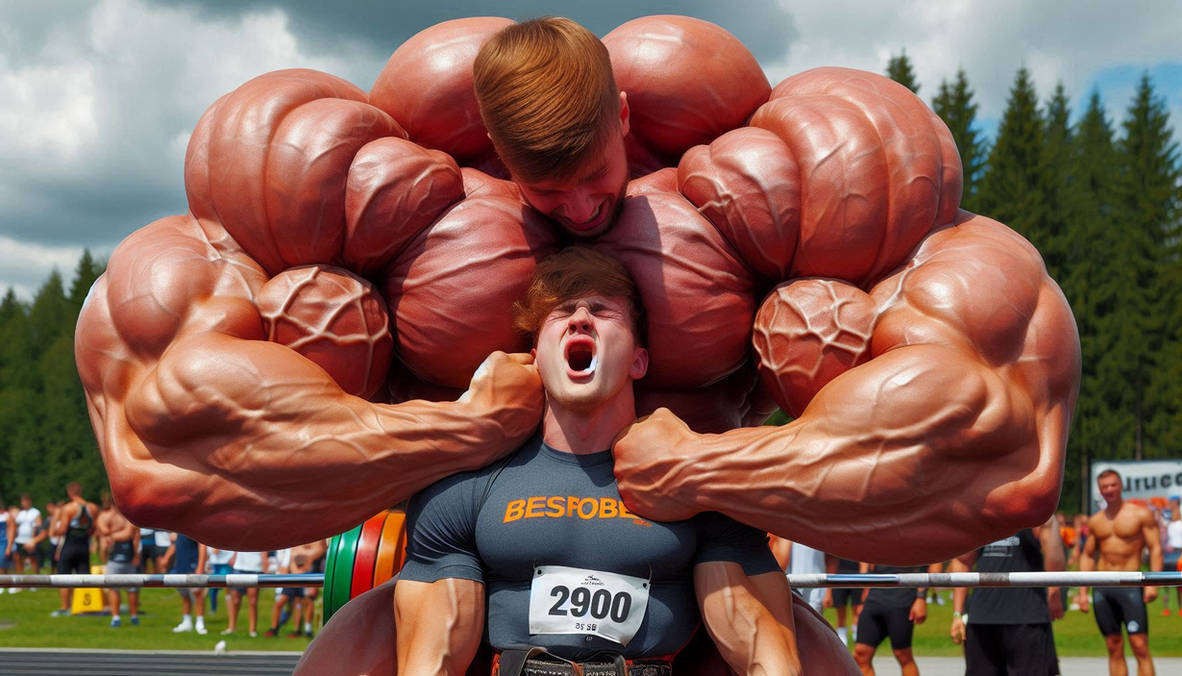 Muscle System Monster I'm in love with a huge Musclemonster 31 by AI-Muslephantasies on ...