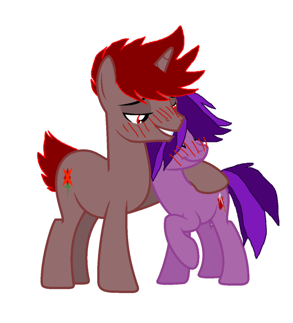 Sharp Mlp Purple Moon Light Hatchet X Sharp Flower (MLP OC C by MoonLight1467 on ...