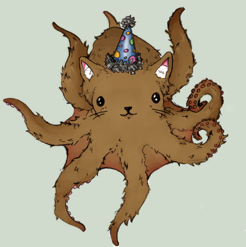 Октокэт. Cat Octopus.