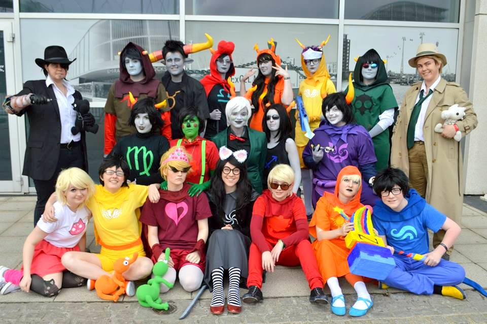 HS: homestuck panel oct '13