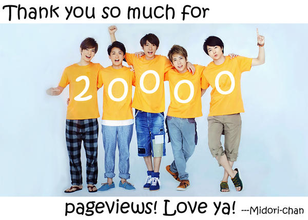 Thanks for 20,000 pageviews-Arashi version