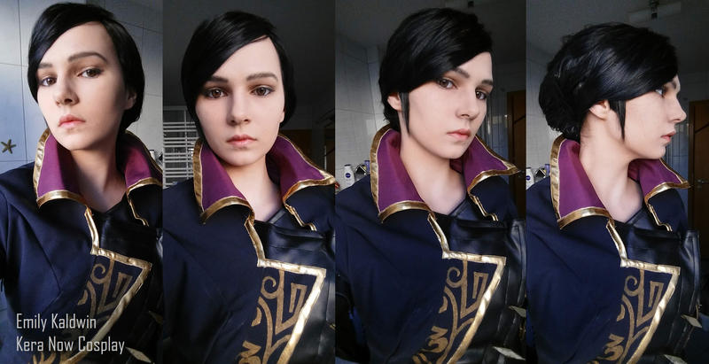 Dishonored 2 Emily Kaldwin Cosplay - Make-up test