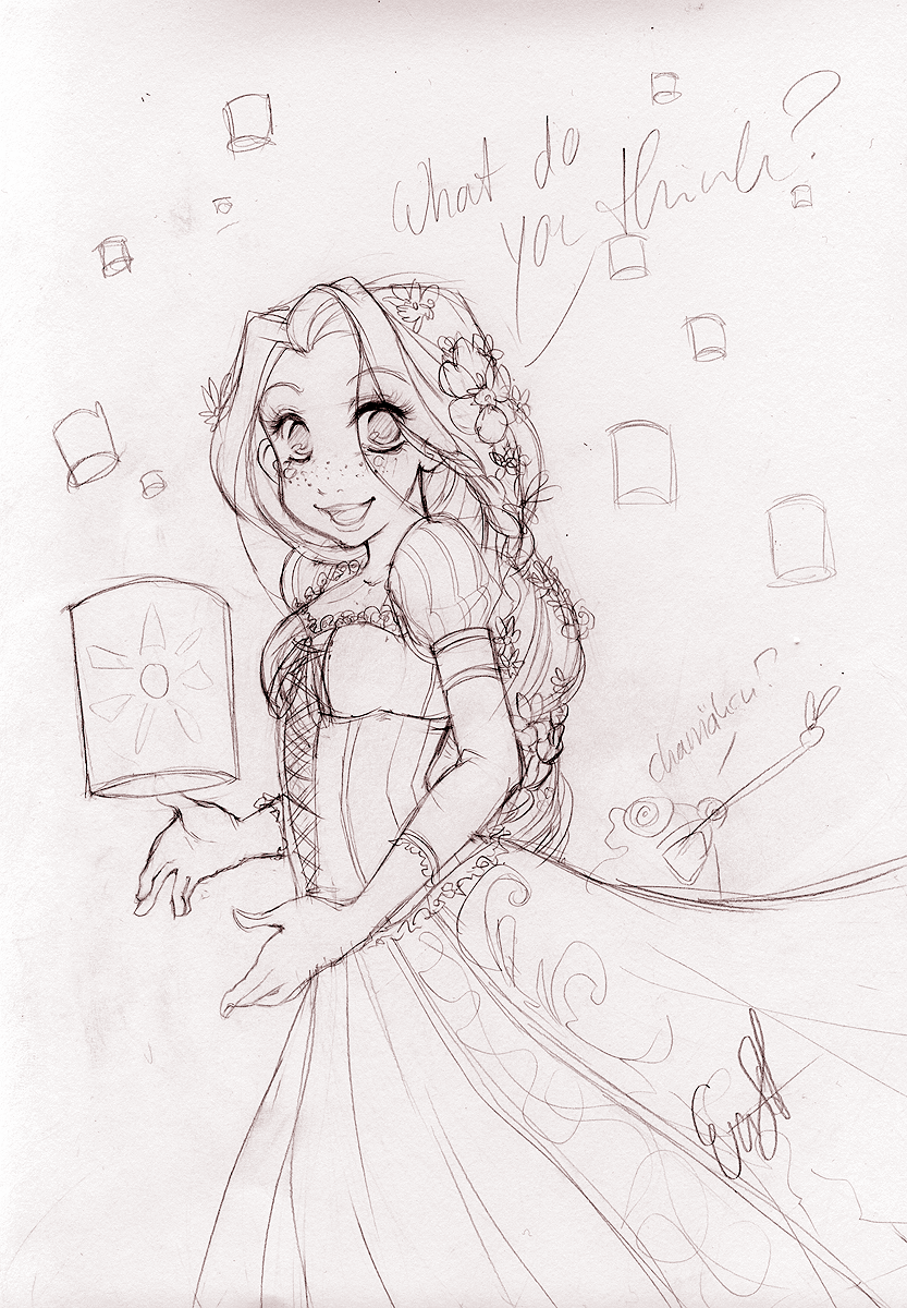 Disney Tangled Rapunzel :D