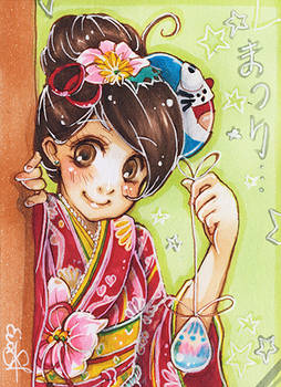 ACEO 002: Matsuri