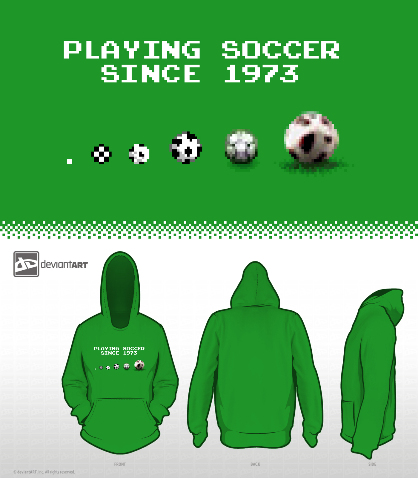 8-Bit Design Challenge - Playing Soccer since 1973