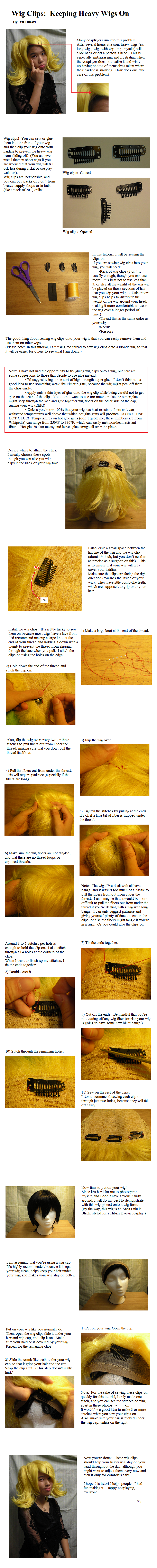 Tutorial: Wig Clips