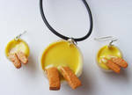 11th Doctor Who  - Fish Fingers and Custard Set by tyney123
