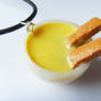 11th Doctor Who Fish Fingers and Custard Necklace