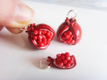 Pomegranate Charms