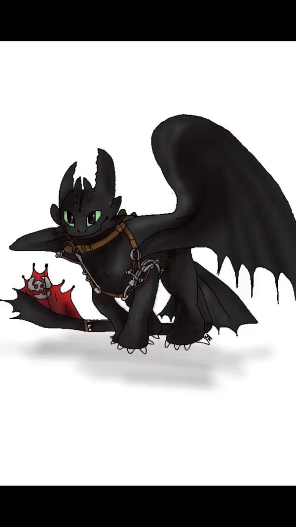 Toothless! by PawssTheArtist on DeviantArt