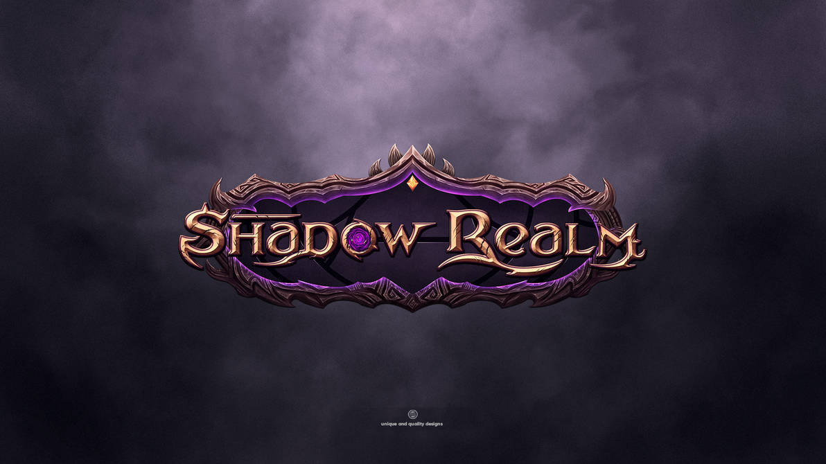 Shadow Realm - Fantasy Game Logo by wavegraphicsdzn on DeviantArt