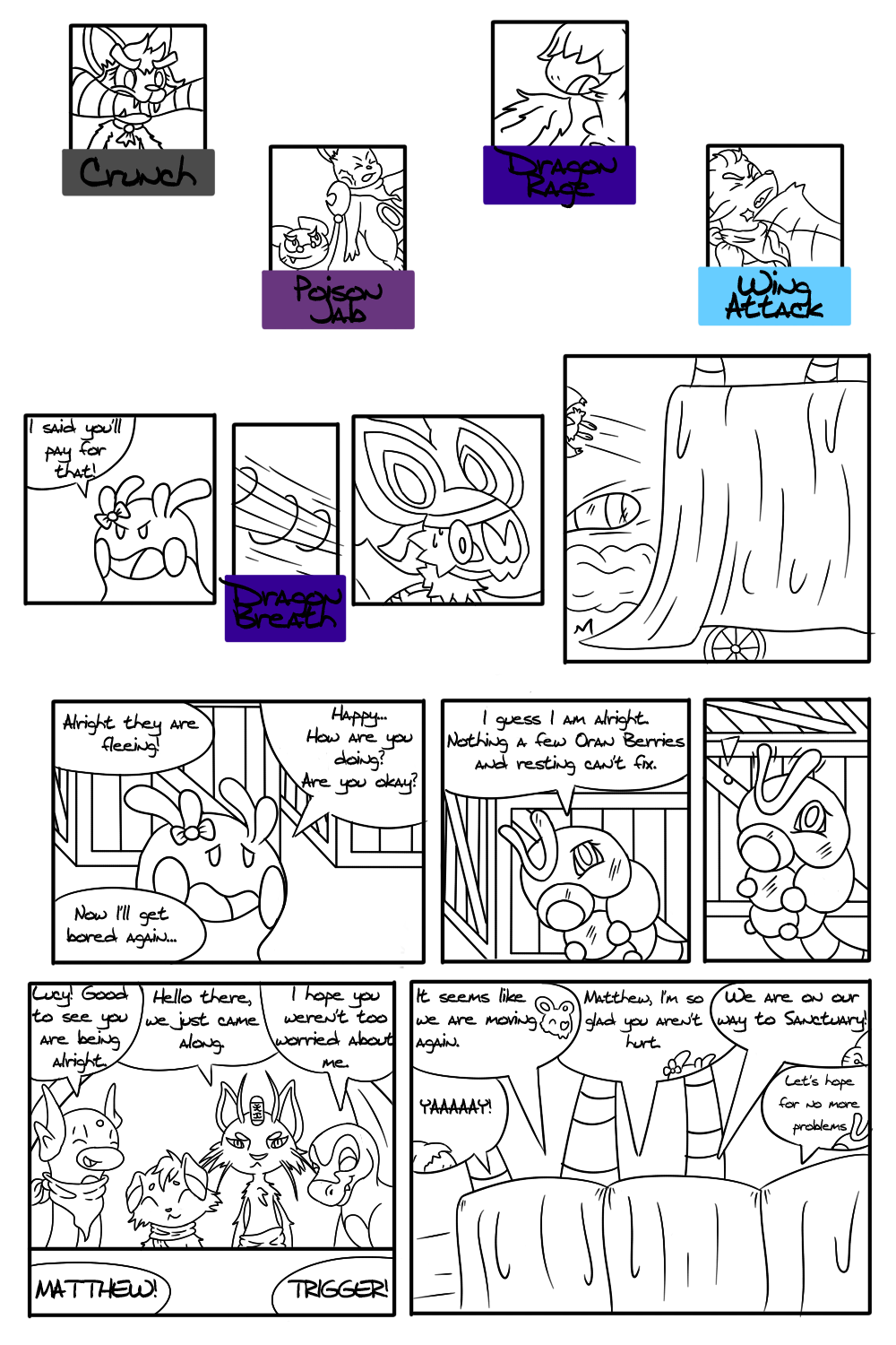 PMD-O Team Silent Power: Mission 0 - Page 6 (END)