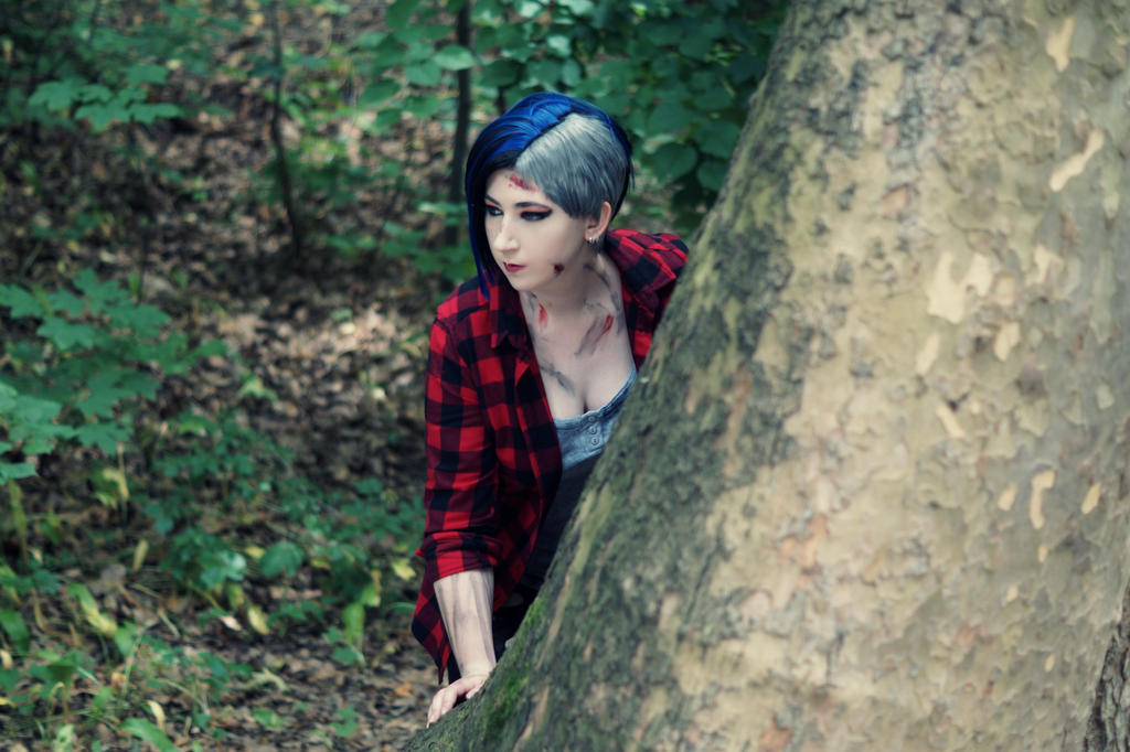 Maedchen Taetowierte Cosplay Oral