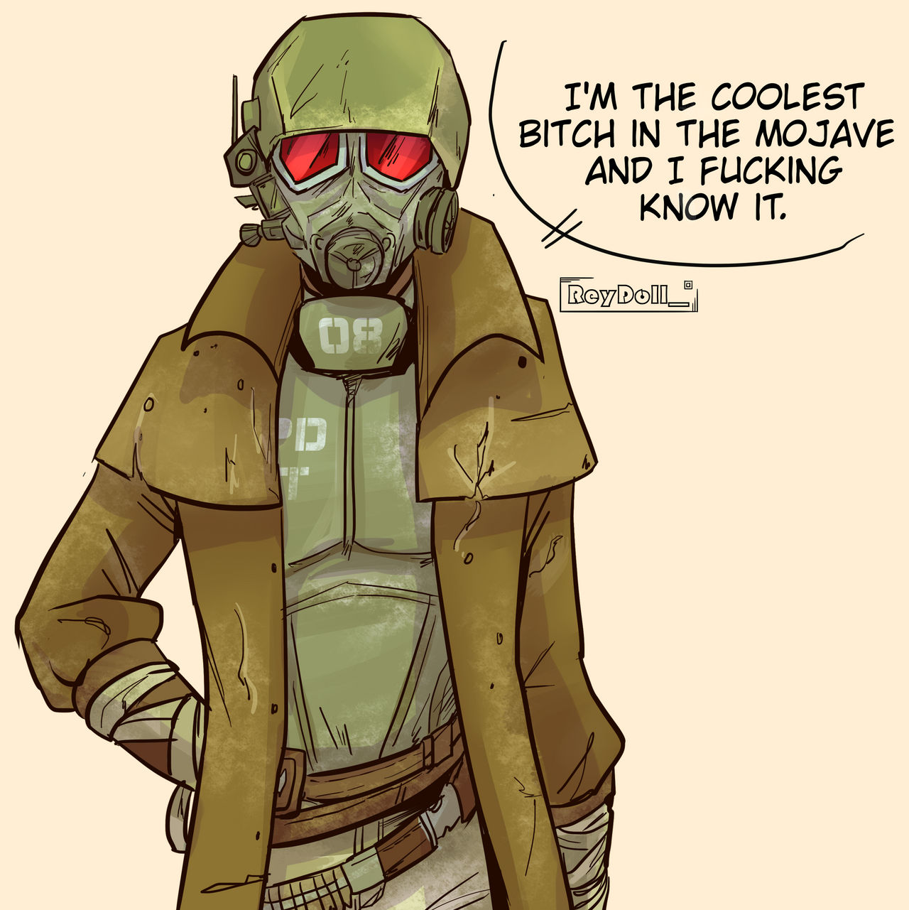 NCR Ranger by SlugterraFan123 on DeviantArt