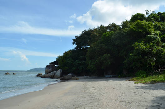 Beach at Damai Laut Resort